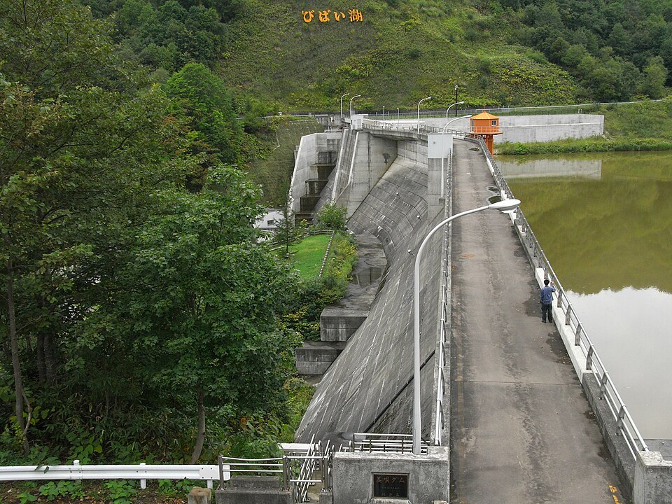 美唄ダム（北海道）