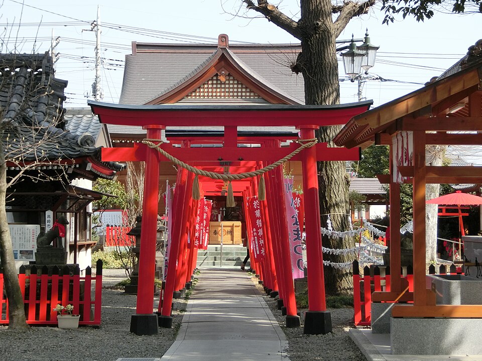 於菊稲荷神社（群馬）