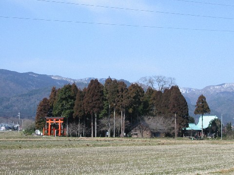 津野神社 (高島市)（滋賀）