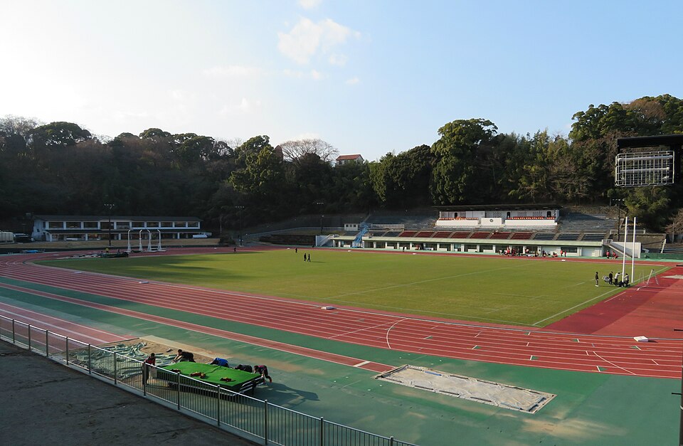 小田原市城山陸上競技場（神奈川）
