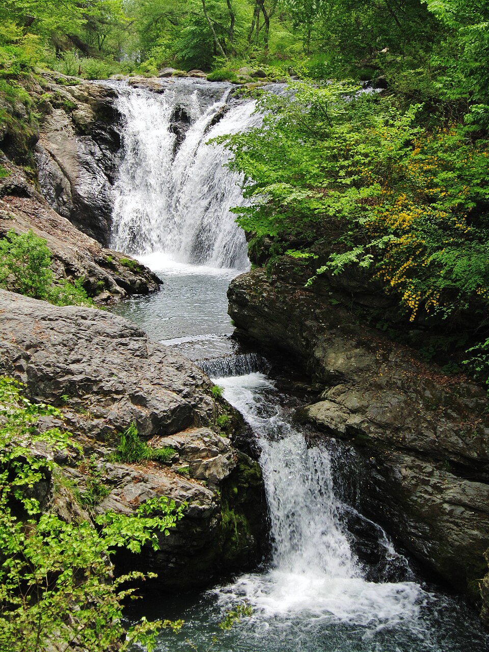 多留姫の滝（長野）